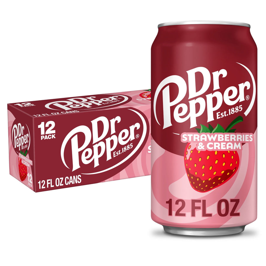 Dr Pepper Strawberries & Cream Soda Z6